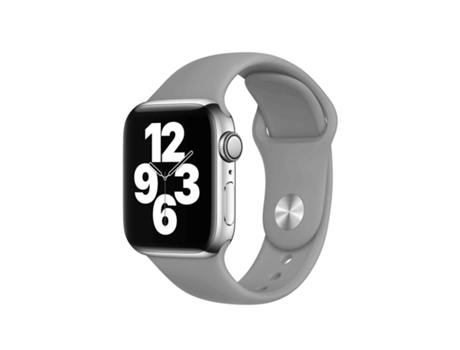 Correa SmoothSilicone para Apple Watch Series 9 Aluminio - 45mm - Gris