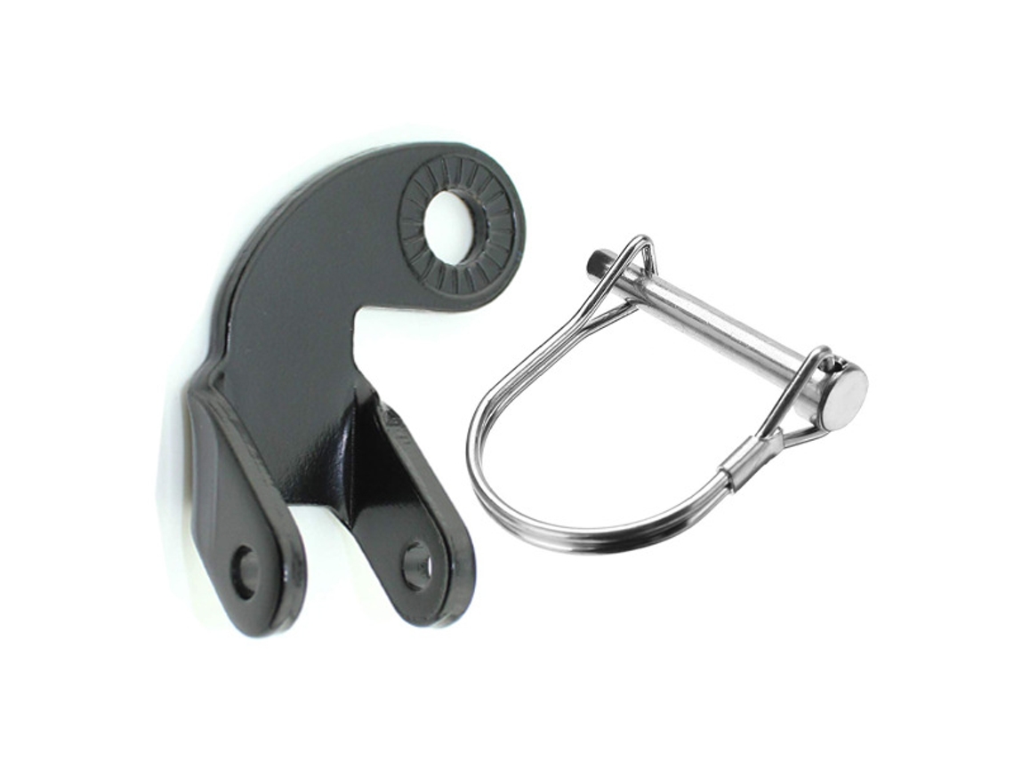 Enganche De Remolque Para Bicicletas Con Hebilla C-lock Black