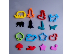 Juego De 26 Piezas De Herramientas Para Modelar Arcilla: Moldes, Rodillos Y Cortadores. Regalo Para Niños.