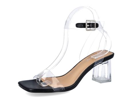 Dd-923 Tacon Shoes Sandalias Tacón Transparente 37 BUBBLE BOBBLE