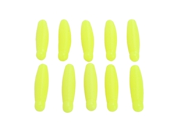 2026rebe-10pcs Cebo Suave De Pesca Artificial Abeja Pupa Papa Lure Largo Lanzamiento Con Sal 6cm 8g Amarillo Dorado