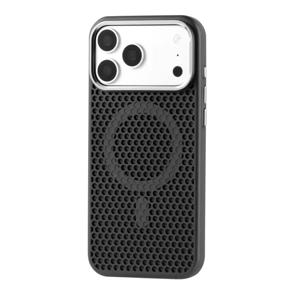 (negro, Iphone 12) Funda Para Teléfono Con Acabado Mate, Disipación De Calor Y Protección De Marco Metálico A Prueba De Golpes Para La Cámara.