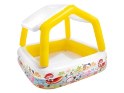 Piscina Con Sombrilla INTEX Vinilo (157 x 157 x 122 cm)