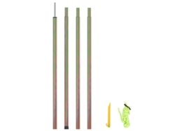 Poste para Para-Sol Estilo Vela 250 cm Acero Galvanizado