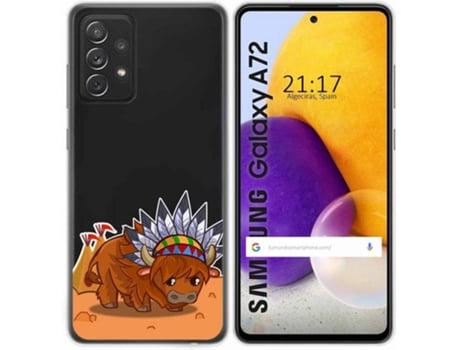 Carcasa Samsung Galaxy A72 TUMUNDOSMARTPHONE Bufalo Multicolor
