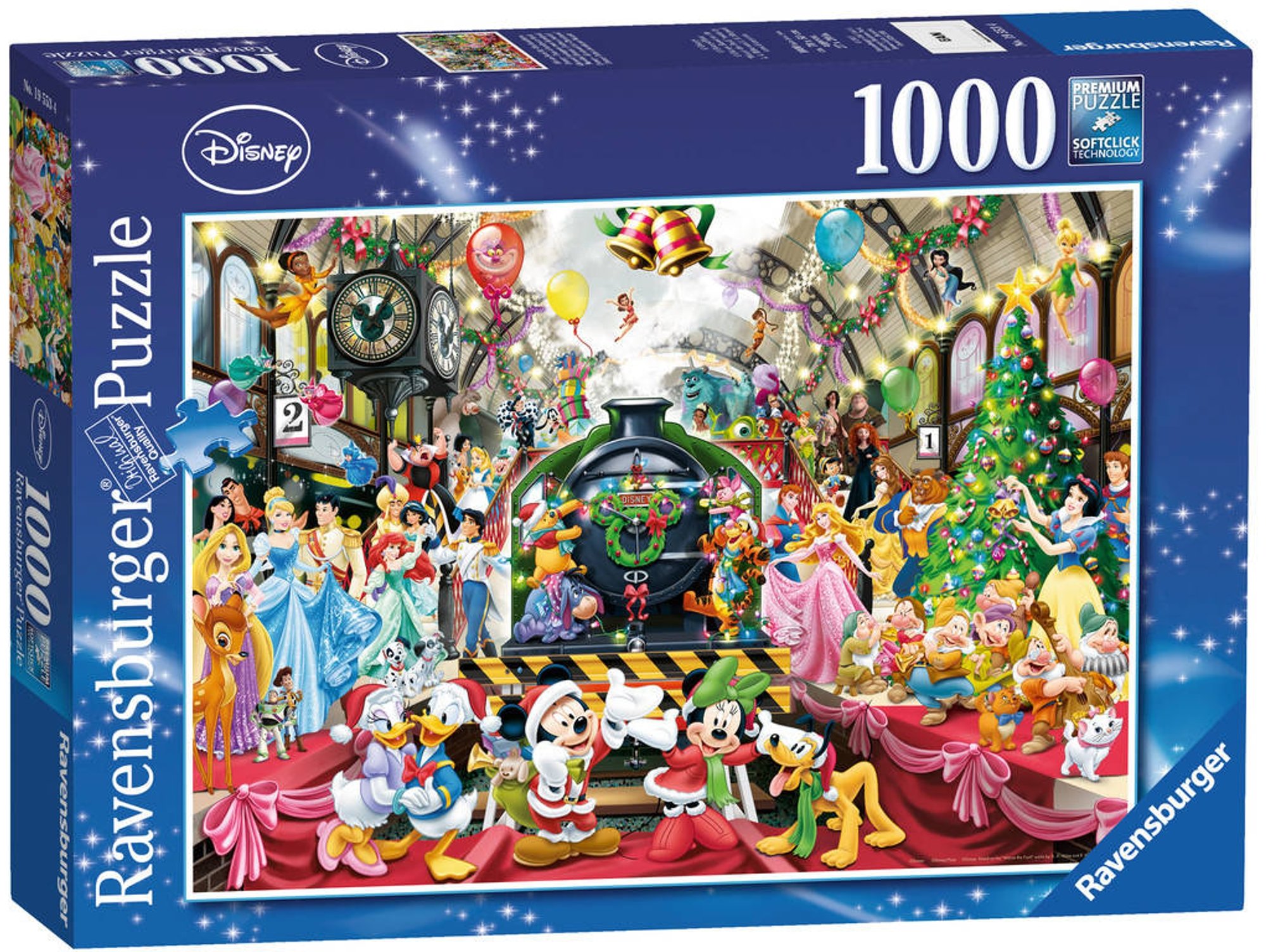 Puzzle RAVENSBURGER Navidad Disney (1000 Piezas)