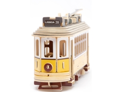 Puzzle 3D TRADEPORTUGAL de madera- Elétrico 28 de Lisboa  (Edad Mínima Recomendada: 10 años - 113 Piezas)