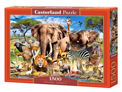 Puzzle CASTORLAND C-151950-2 rompecabezas 1500 pieza(s) Animales