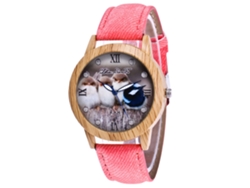 Reloj De Pulsera De Cuarzo Zhoulianfa Con Correa Vaquera Para Hombre Y Mujer.