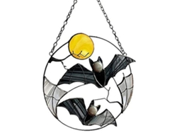 Decoración de pared gótica para Halloween con anillo solar