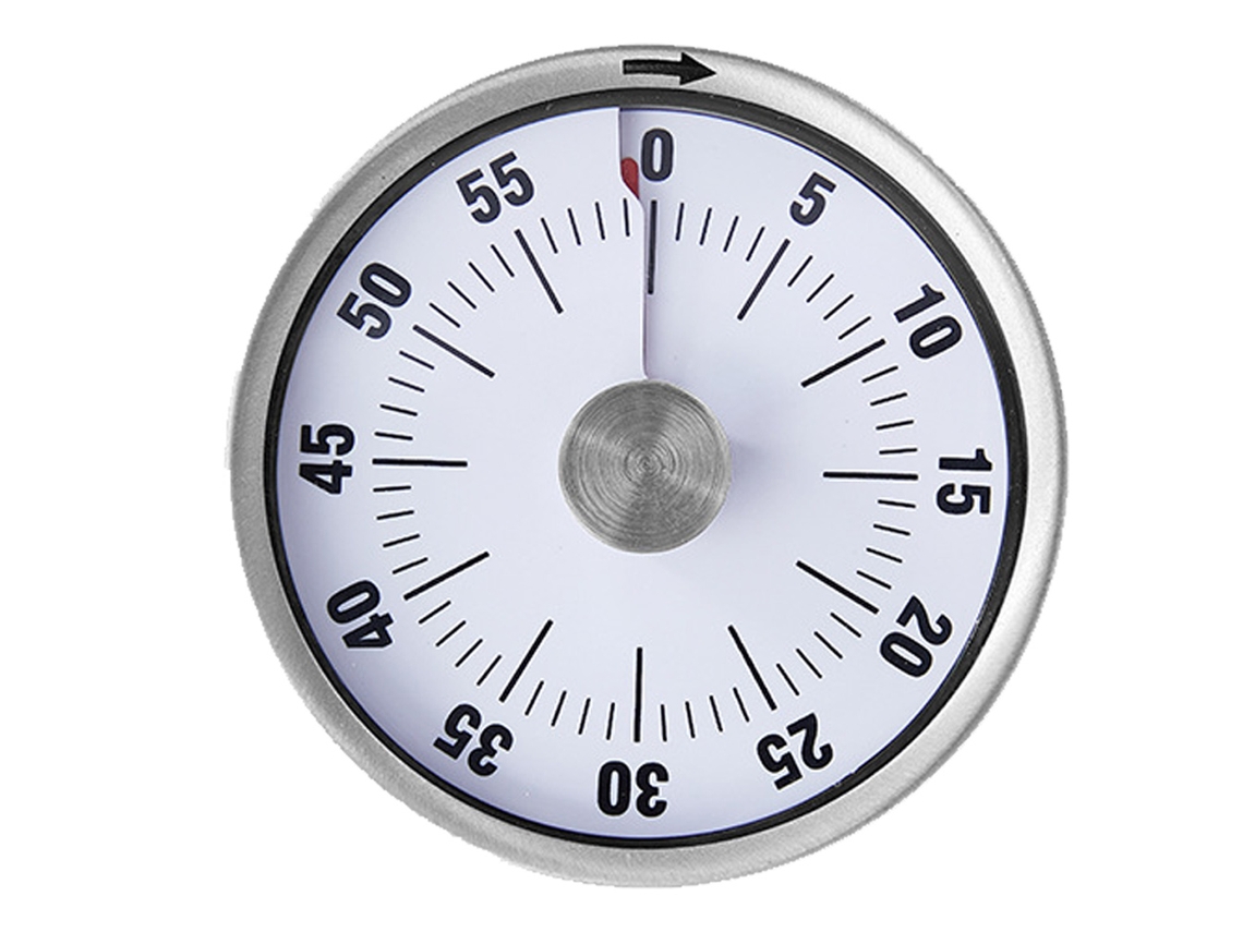 Reloj visual de 60 minutos para niños y adultos, temporizador mecánico de cocina con soporte magnético