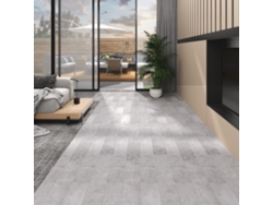 Lamas Para Suelo Autoadhesivas Pvc Gris Tierra 5,02 M² 2mm
