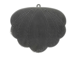 Rebe-fregona Para Espalda Con Ventosas Para Ducha Sin Manos Fija En Pared O Piso Limpiador Profundo 30x25,5cm Gris
