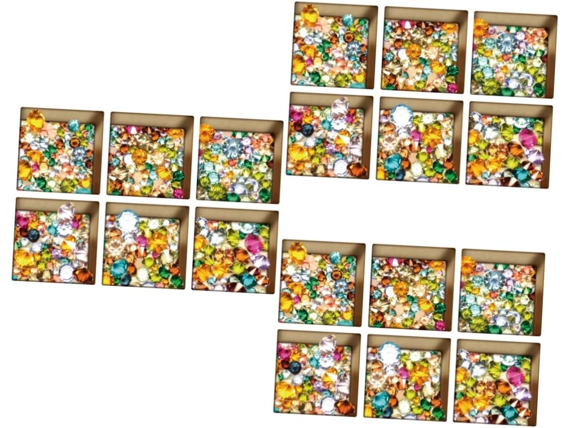 Juego de 18 pegatinas de pared impermeables y antideslizantes para baño. Slowmoose