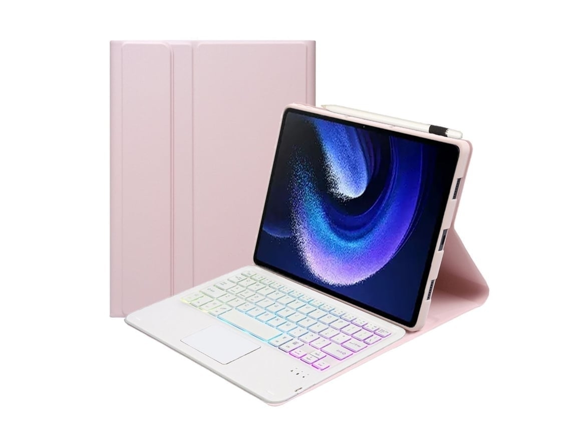 Teclado Layer Keyboard Para Huawei Matepad11 2021/2023 Flliberté Rosa1