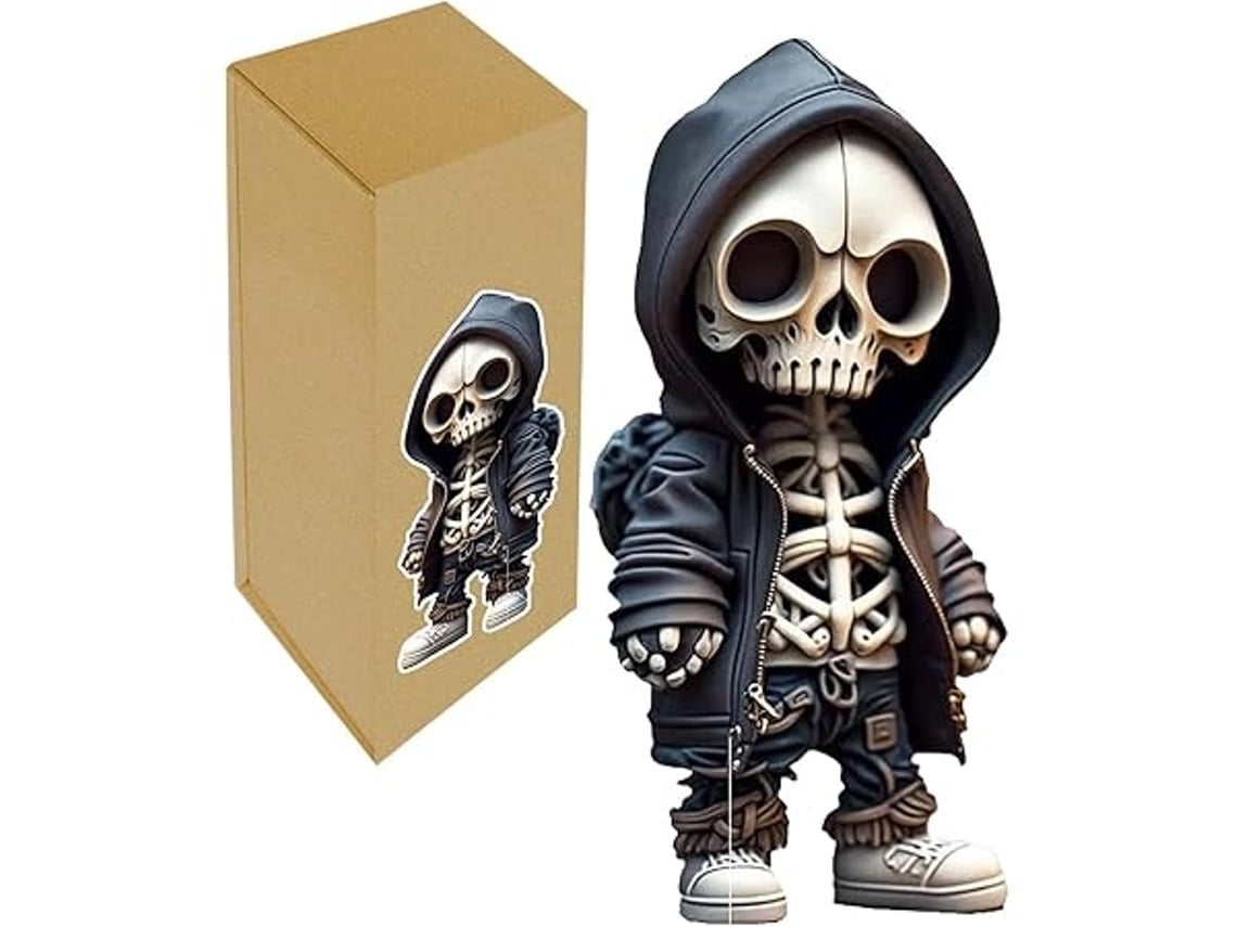 Figuritas De Calaveras, Pequeños Objetos Decorativos Góticos Para La Oficina Y Figuritas Coleccionables, Decoraciones De Halloween, Ergonómi