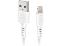 Cable SBS C89 (Lightning - USB-C - 2 m - Blanco)