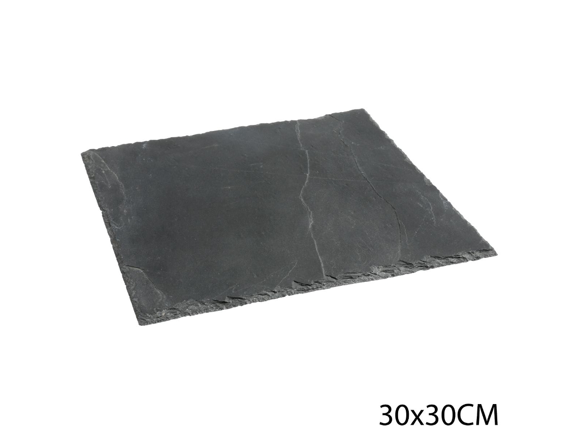 Plato pizarra 30 x 30 cm - SG SECRET DE GOURMET