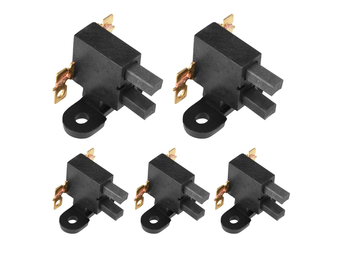 Juego De 5 Escobillas De Carbón Para Accesorios De Generadores De Gasolina De 2 Kw A 3 Kw.