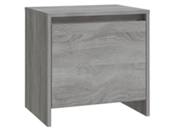 Mesa de Cabeceira LOVELY HOME Mesinha 45X34X44,5 Cm Aglomerado Cor Sonoma Cinzento