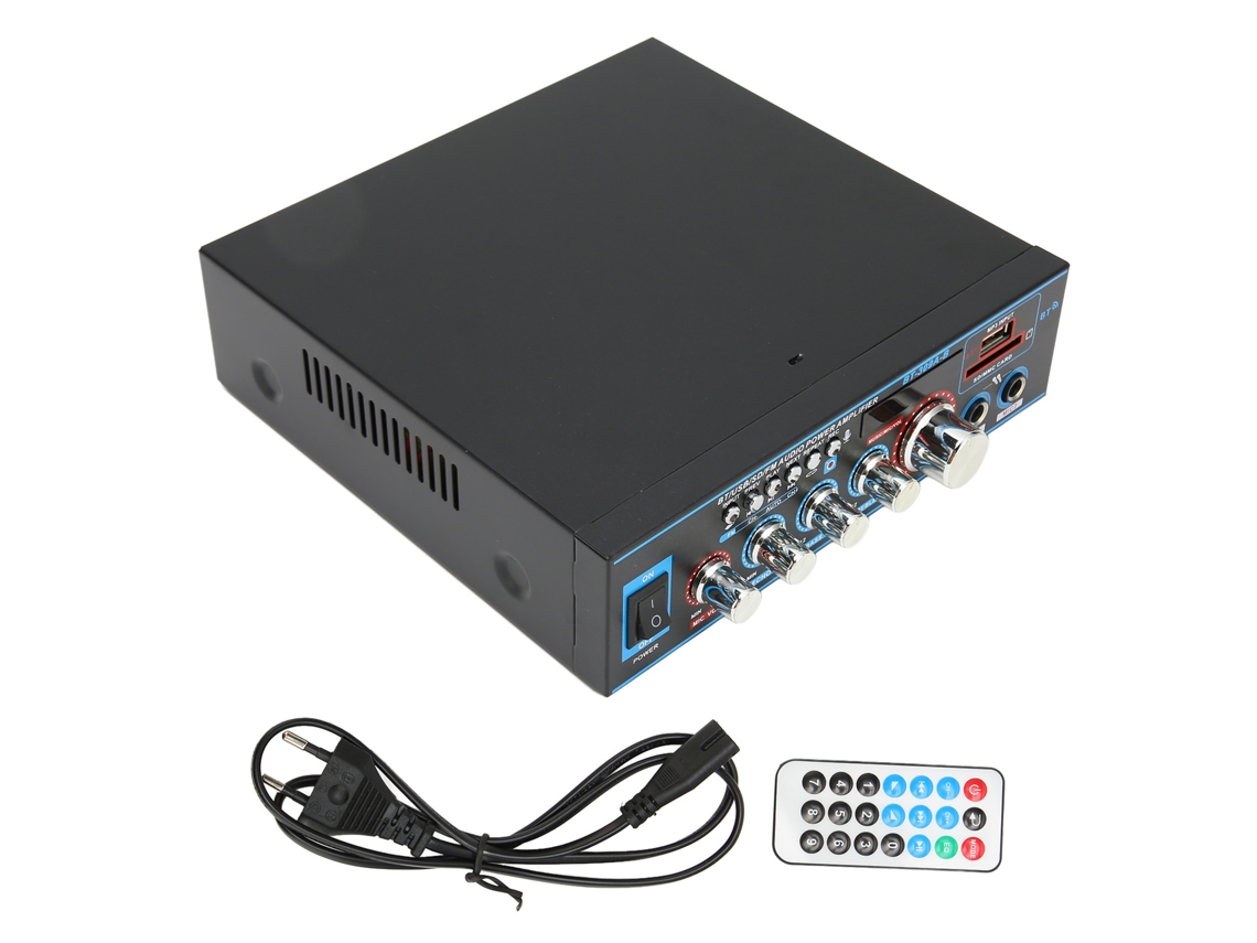 Mini Amplificador Digital Bluetooth De 2 Canales Con Control De Volumen Estéreo Para Cine En Casa, 220 V Ue