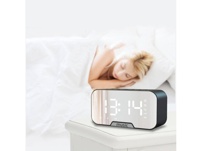 Radio Despertador CHAOCHUANG LED Negro