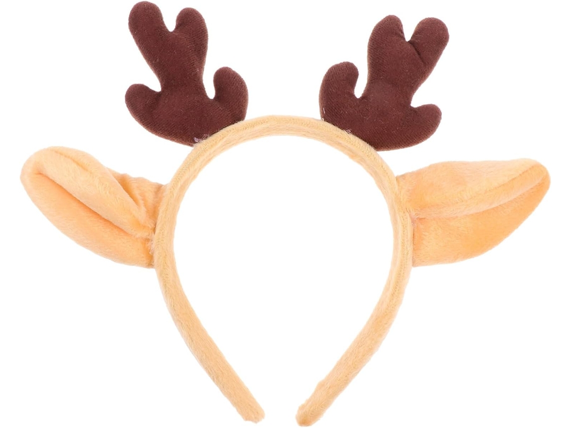 Serre Cabeza Renne Navidad Garçon Fille Accesorio Coiffure Déguisement Bandeau Fête Cosplay Décoratif...