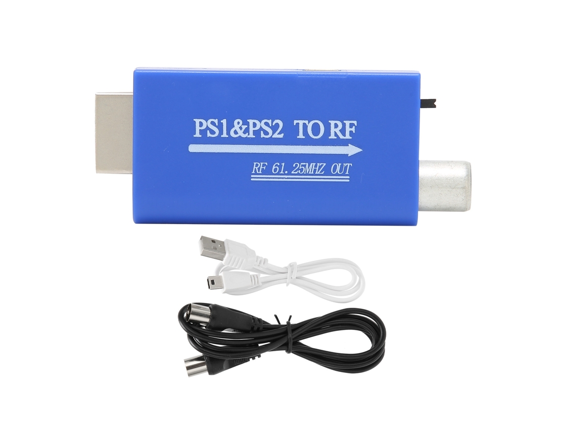 Adaptador De Ps1 2 A Rf, Convertidor De Señal Rf Para Tv Box Network Box Mando De Juegos