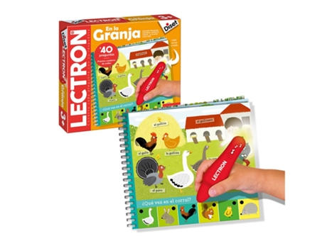 Juego Educativo DISET Lectron Mini Granja (Edad Mínima Recomendada: 3 años)