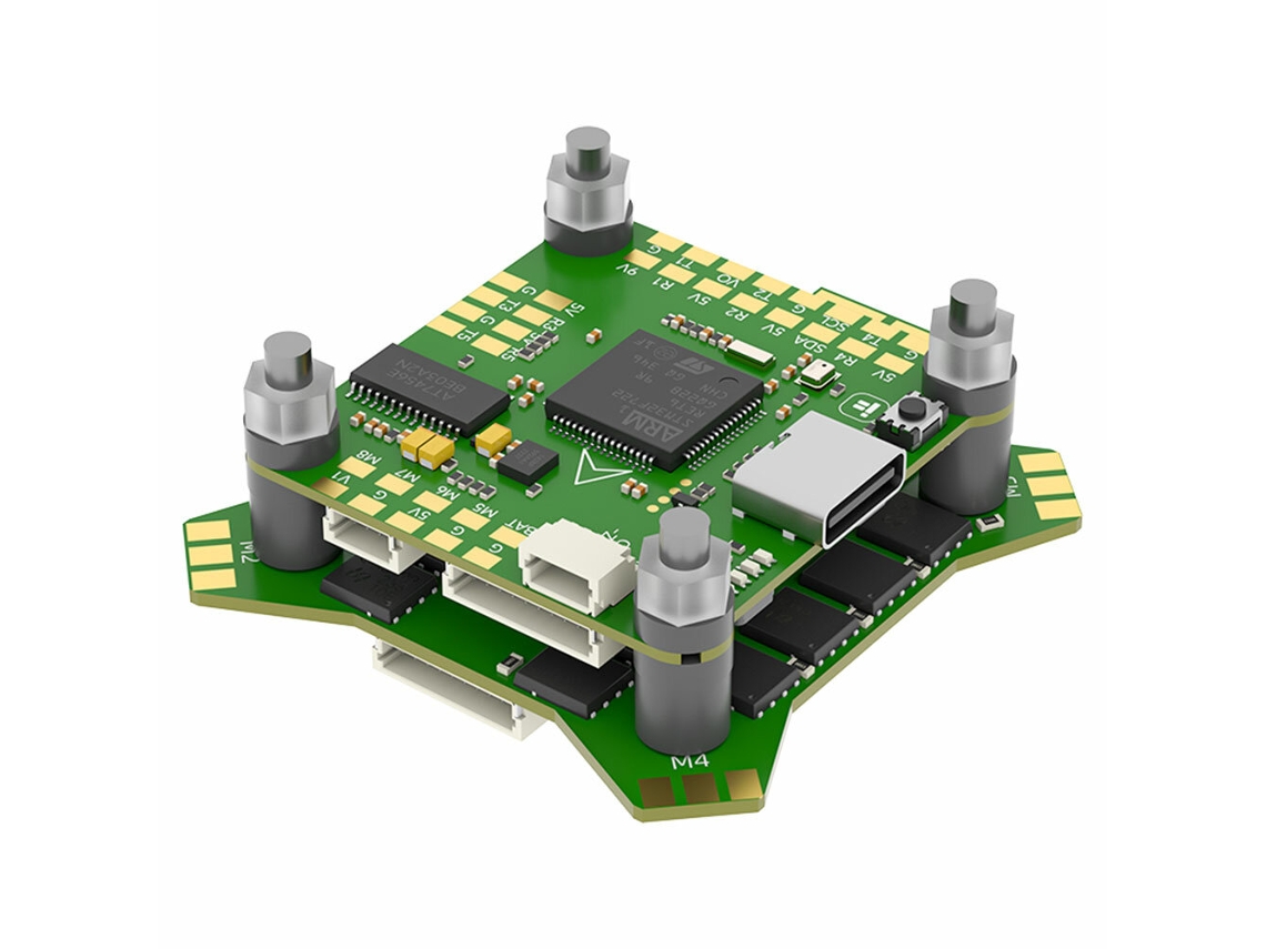 Controlador de vuelo Iflight Blitz F7 30,5 x 30,5 mm E55s 55a 4 en 1 ESC Stack 2 6s para dron de carreras FPV RC