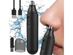 Recortador De Pelo Nasal Y Auditivo Recargable, Inodoro, Ipx7 Impermeable, Hoja De Doble Borde Para Hombres Y Mujeres