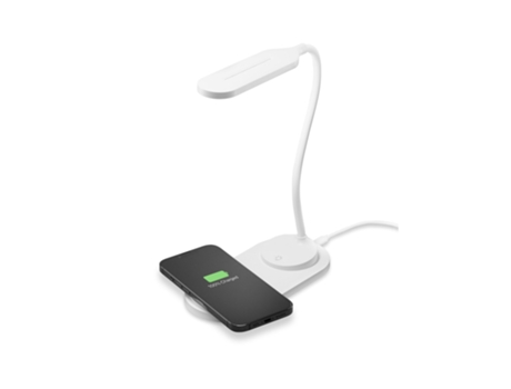 CELLULARLINE Lámpara Led Lumen con Cargador Inalámbrico 7.5W 10W Blanco