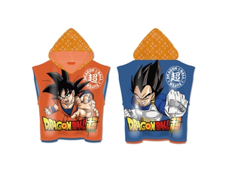 Ponchos SAFTA Dragon Ball Poncho De Microfibra Colorido