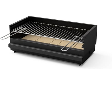 Parrilla para Barbacoa TUOZI Plan 1 (Negro - 67x60x31cm)