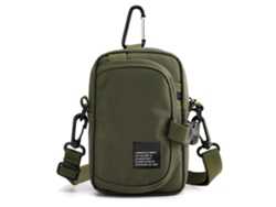 Bolsa Masculina Multifuncional En Nailon Impermeable Para Cintura Y Hombro Bolsa Pequeña Casual