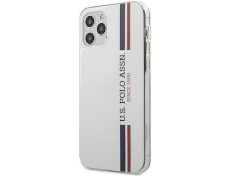 Funda iPhone 12, 12 Pro LMOBILE Us Polo Blanco