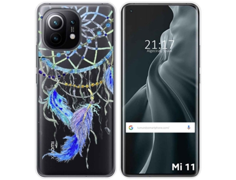 Carcasa Xiaomi Mi 11 5G TUMUNDOSMARTPHONE Dibujos Transparente Multicolor