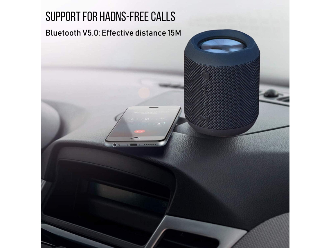 Coluna Portable Bluetooth 20W Waterproof Bluetooth Hd Audio Bluetooth 5.0 Dual Driver With 360° Sound 16 Hours Battery Life Handsfre