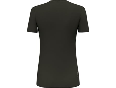Camiseta de Mujer SALEWA Pure Box Dry Negro (XS)