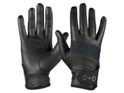 Guantes de equitación de cuero y malla para mujer HORZE