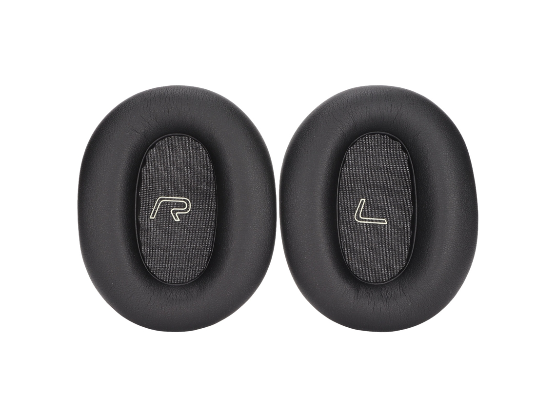 Pads De Ouvido De Reposição Para Fones Edifier W860nb W830bt Almofada De Couro Proteína Preto