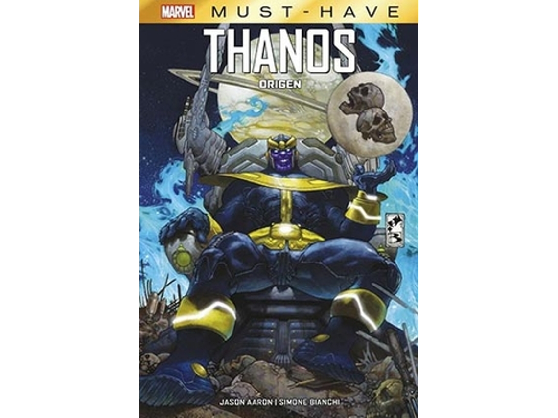 Libro Marvel Must Have Thanos. Origen de Bianchi e Simone