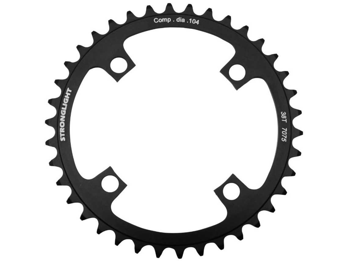 Plato mono MTB STRONGLIGHT 4BRA 7075 8-9V.
