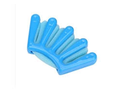 Herramienta Portátil Para Peinar El Cabello Con Rulos Para Novias, Trenzador De Cabello, Creador De Giros, Azul