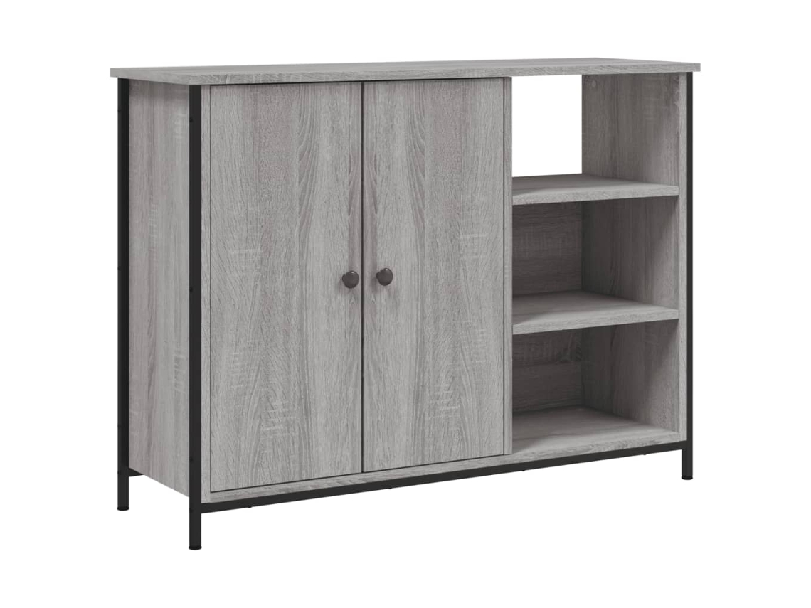 Maison Exclusive - Aparador De Madera De Ingeniería Gris Sonoma 100x33x75 Cm