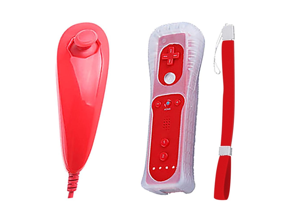 Mando Inalámbrico Y Nunchuk Para Videojuegos, Compatible Con Consolas, Juego Completo.