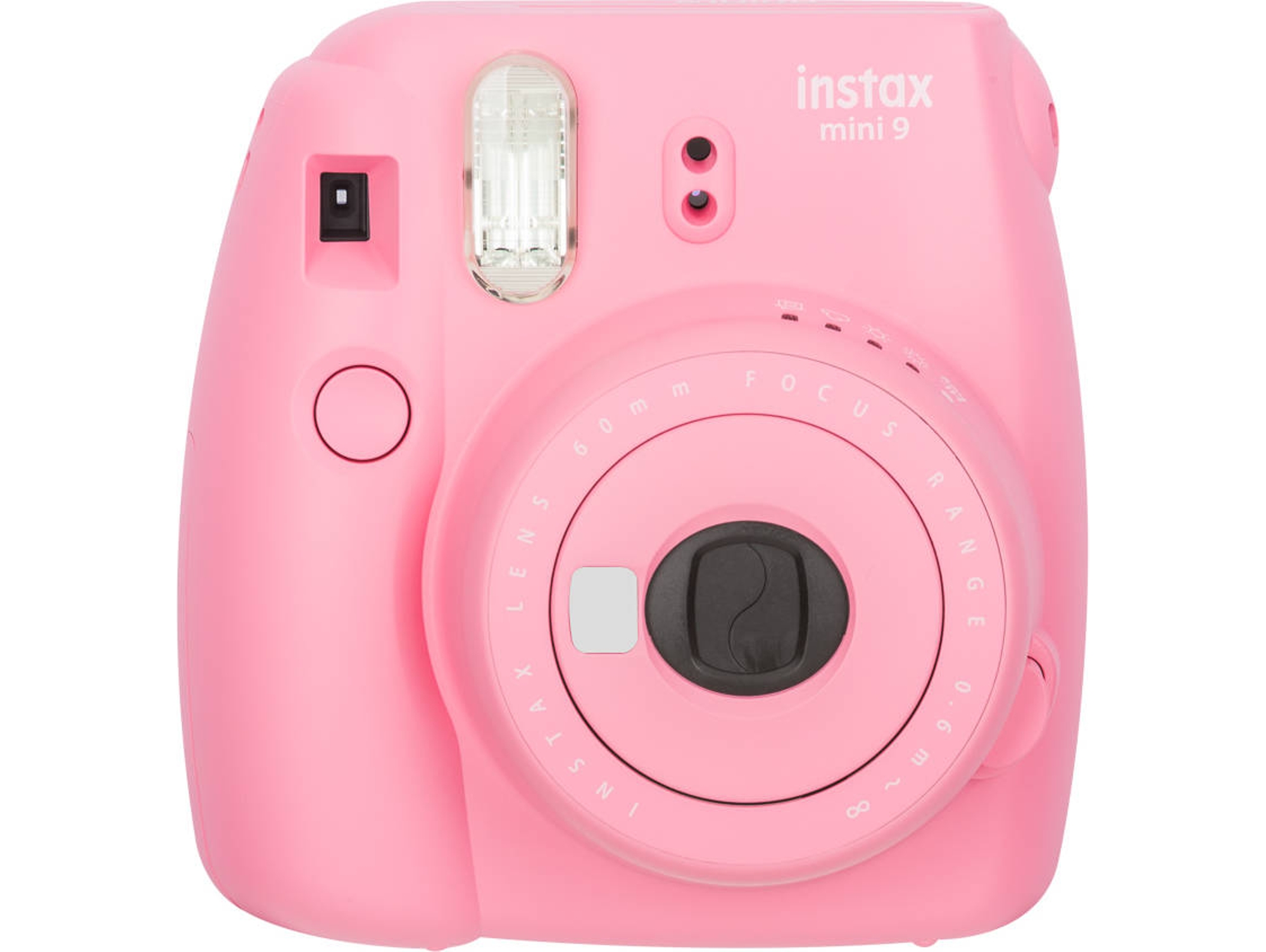 Cámara Instantánea FUJIFILM Instax Mini 9 (Flamingo Pink - Obturación: 1/60 s  - 2 Pilas LR6/AA - 62x46mm)