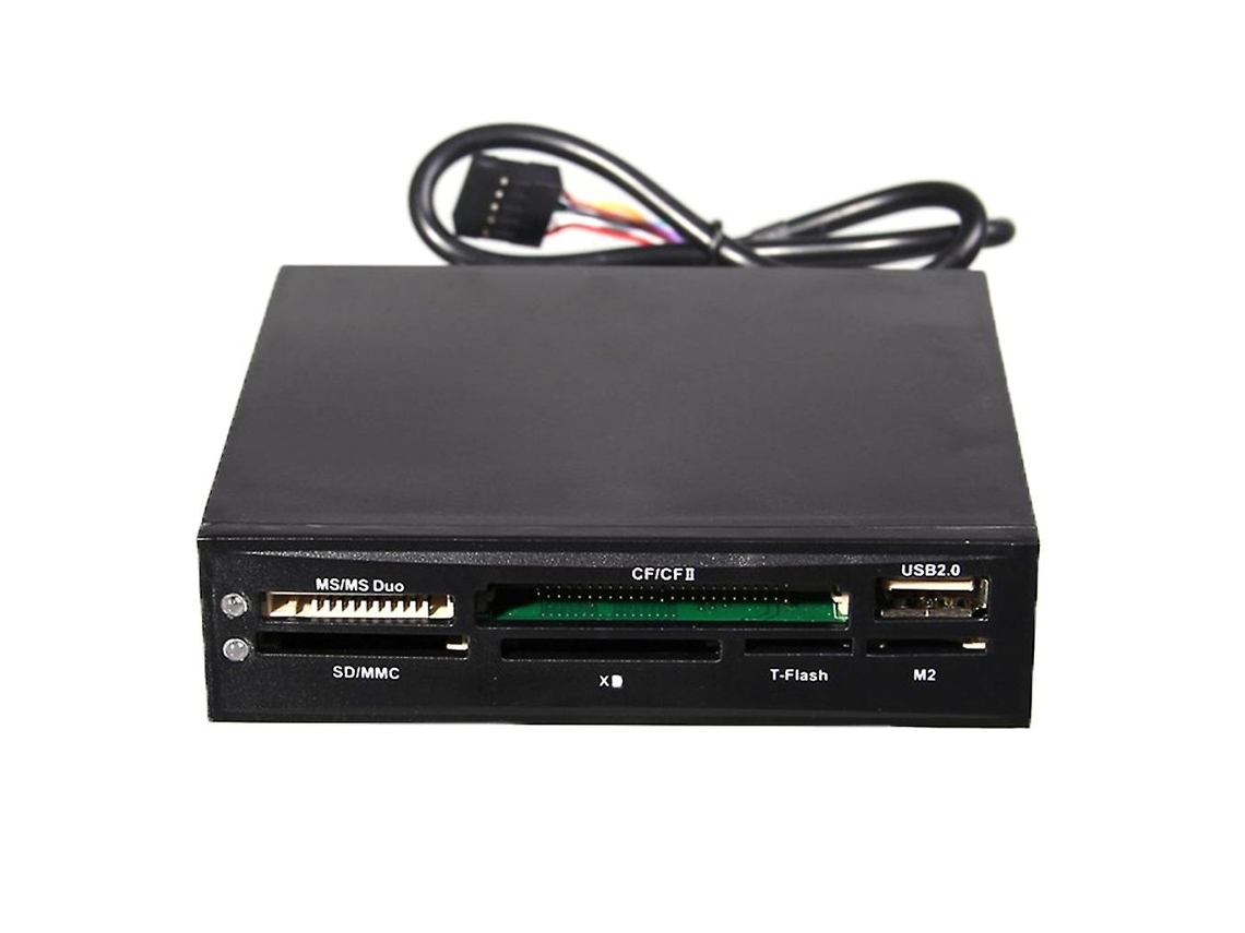 Lector De Tarjetas Usb Sd Mmc Xd Tf De 3,5 Pulgadas Interno Ms Cf Md ALLINLESS