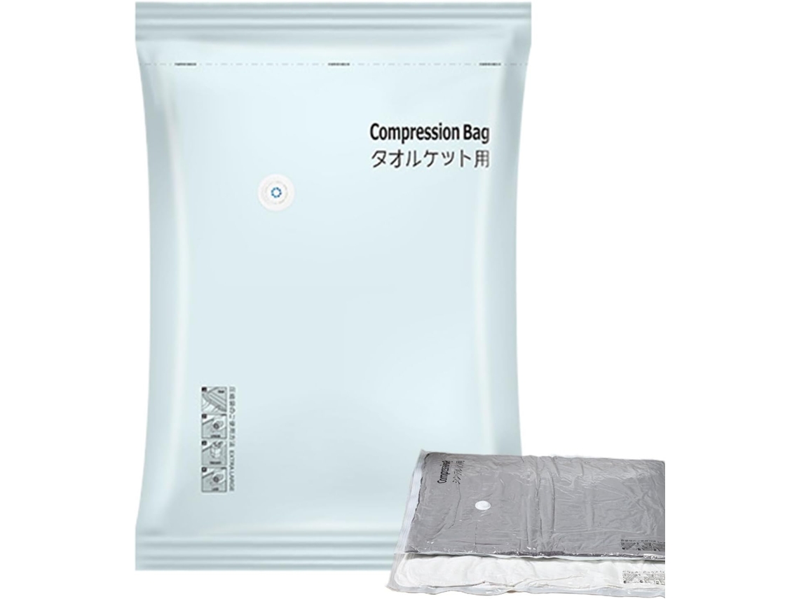 Paquete Bolsas De Vacío Para Ropa: Compresión