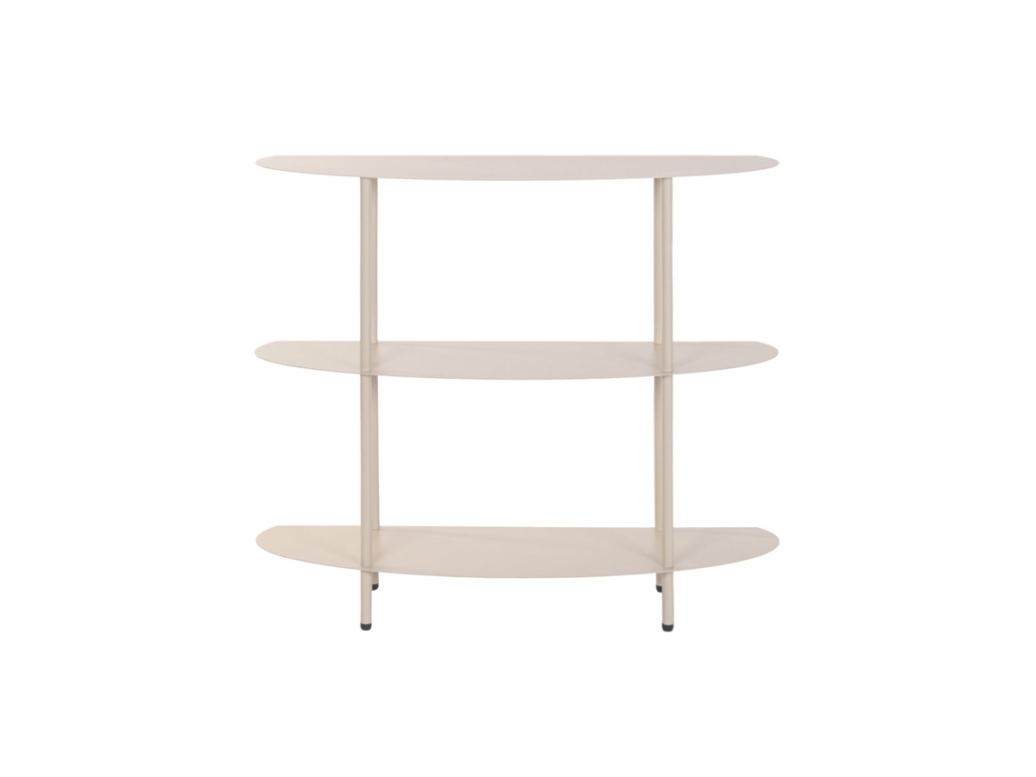 Consola Hierro Kd Crema 90x28x81cm